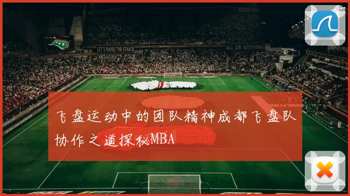 飞盘运动中的团队精神成都飞盘队协作之道探秘MBA